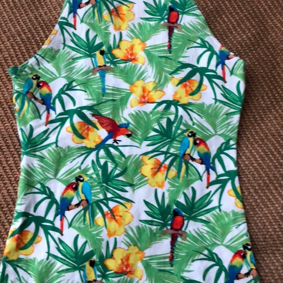 Cotton Spandex Sleeveless Minidress - Picture 6 of 7